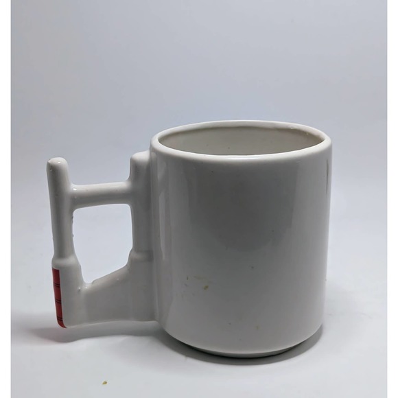 Football Ceramic Coffee Tea Mug 3D Field Goal Post Handle Sports Fan Emson - Picture 3 of 5